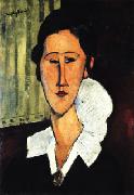 Amedeo Modigliani Hanka Zborowska painting